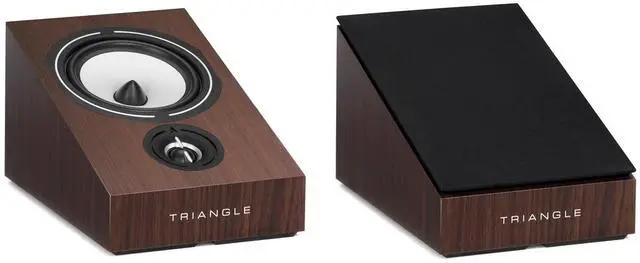 Main image of Triangle Borea BRA1 80W 2-Way Home Cinema Surround Sound Speaker, Pair, Walnut