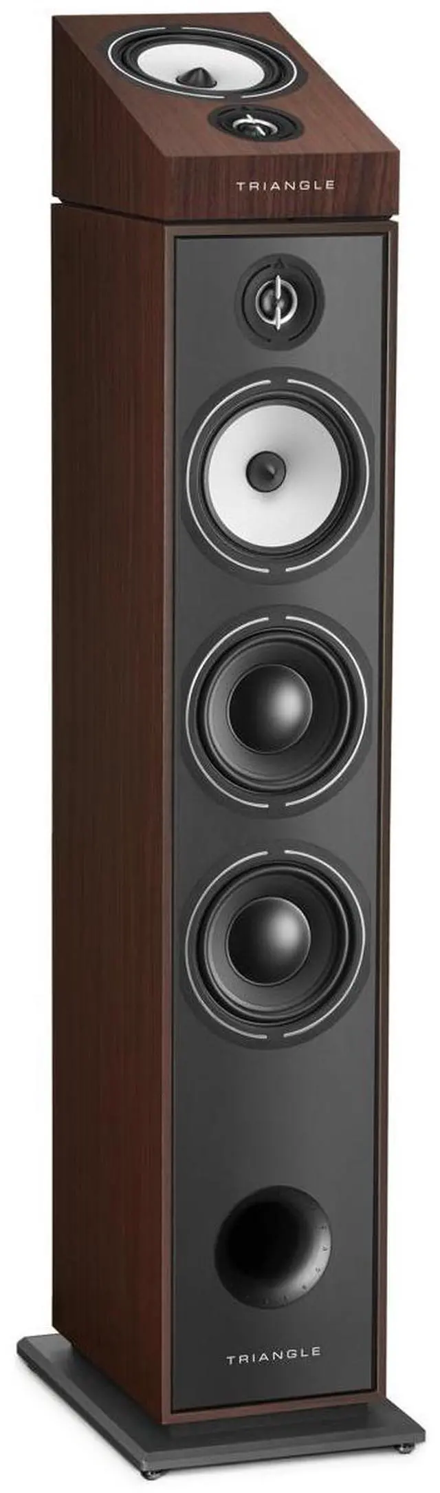 Alt view image 6 of 6 - Triangle Borea BRA1 80W 2-Way Home Cinema Surround Sound Speaker, Pair, Walnut