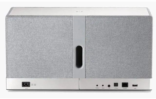 Alt view image 2 of 2 - Triangle Wireless Bluetooth WiFi Speaker - AIO 3, Granite Gray Silver