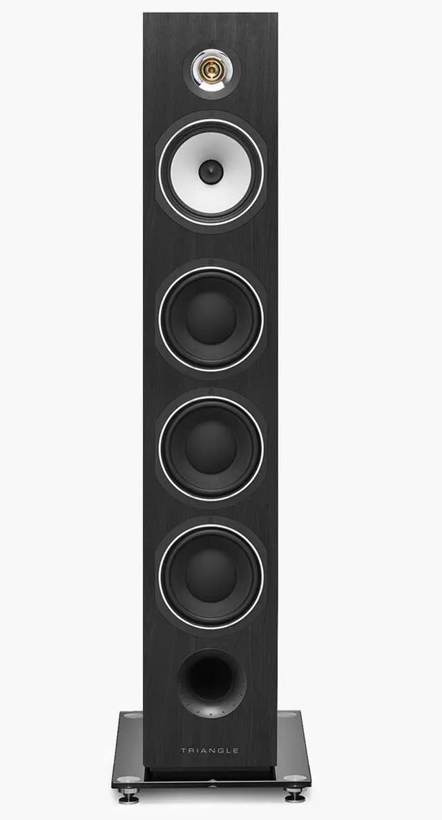 Alt view image 2 of 3 - Triangle Esprit Australe Ez Floorstanding Speaker, Black Ash
