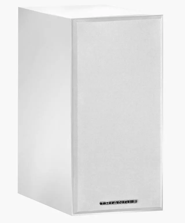 Alt view image 2 of 4 - Triangle Esprit Comete Ez Hi-Fi Bookshelf Speakers, White High Gloss, Pair