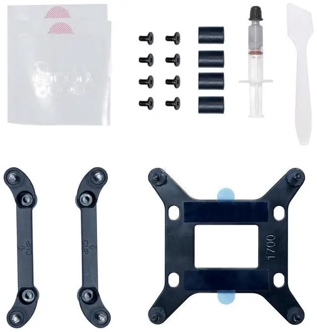 Alt view image 11 of 11 - Lian Li Galahad II Lite Liquid Cooler 240mm RGB FansAIO CPU Water Cooling, Customizable ARGB Pump Block, Low Noise Hydraulic Bearing, Switchable Lid & 28mm PBT Fan for LGA 1700/1851/AM5/4(GA2L24RB)