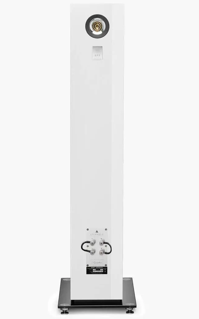 Alt view image 4 of 4 - Triangle Esprit Australe Ez Floorstanding Speaker, White High Gloss