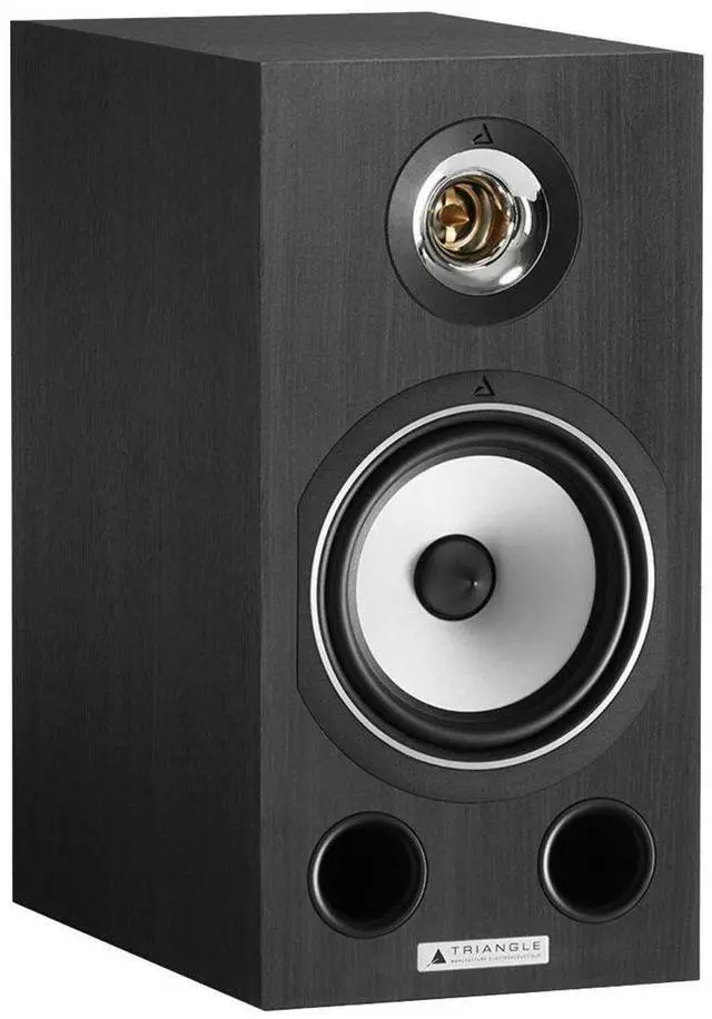 Main image of Triangle HiFi Bookshelf Speakers - Comete EZ, Black Ash, Pair