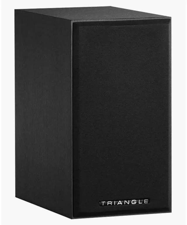 Alt view image 2 of 4 - Triangle HiFi Bookshelf Speakers - Titus EZ, Black Ash, Pair