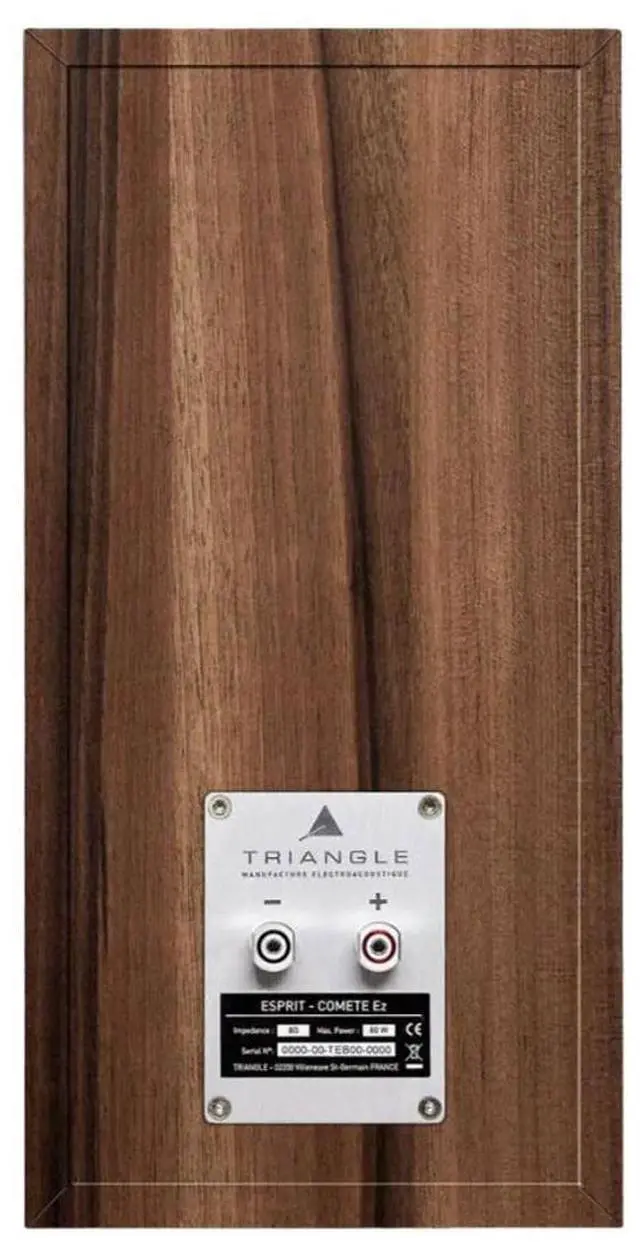 Alt view image 5 of 5 - Triangle Esprit Comete Ez Hi-Fi Bookshelf Speaker, Chestnut, Pair