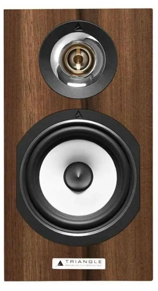 Alt view image 4 of 5 - Triangle Esprit Titus Ez Hi-Fi Bookshelf Speaker, Chestnut, Pair