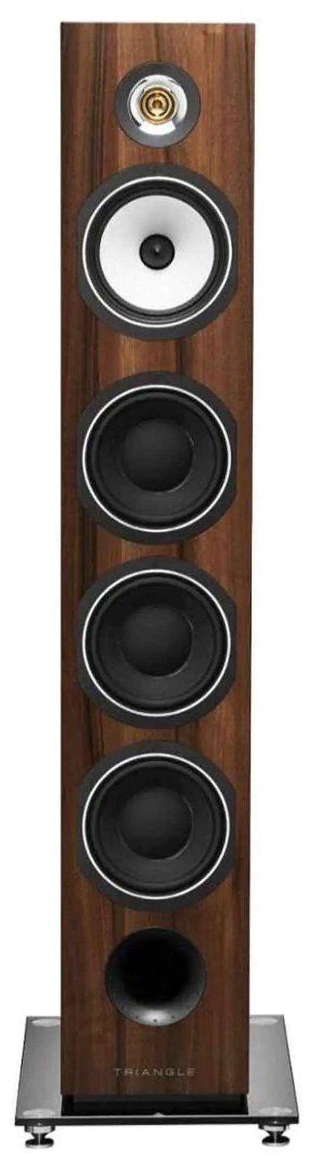 Alt view image 3 of 4 - Triangle Esprit Australe Ez Floorstanding Speaker, Chestnut