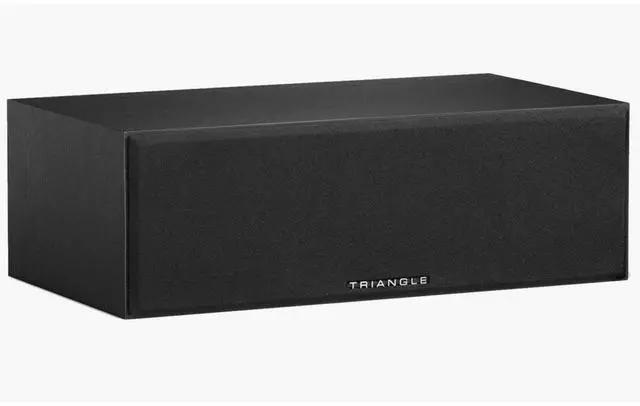 Alt view image 2 of 4 - Triangle HiFi Home Cinema Center Speaker - Voce EZ, Black Ash