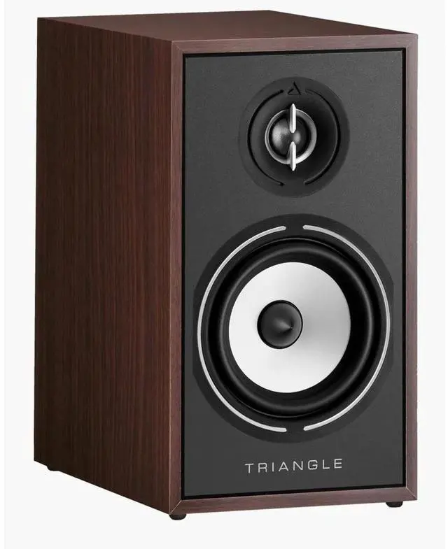 Alt view image 2 of 15 - Triangle HiFi Bookshelf Speakers - Borea BR02, Walnut, Pair #BORE_TEB34_V_V1_C