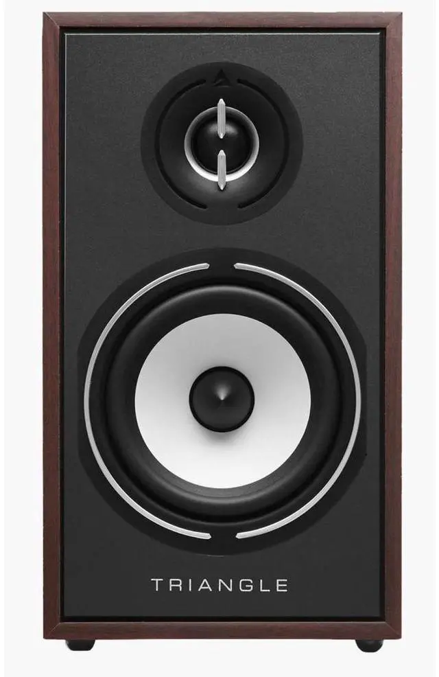 Alt view image 4 of 15 - Triangle HiFi Bookshelf Speakers - Borea BR02, Walnut, Pair #BORE_TEB34_V_V1_C