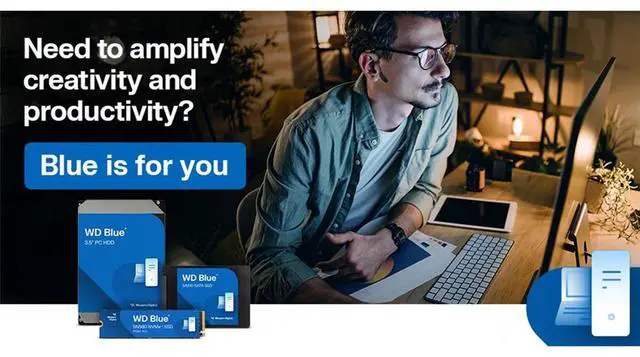 Alt view image 2 of 3 - WD Blue 2.5" SATA III Internal PC Mobile Hard Drive 2TB