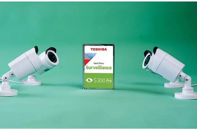 Alt view image 11 of 11 - Toshiba S300 Pro HDWTA1AUZSVAR 10 TB Hard Drive - 3.5" Internal - SATA (SATA/600) - Conventional Magnetic Recording (CMR) Method - Camera, Video Surveillance System, Network Video Recorder, Digit
