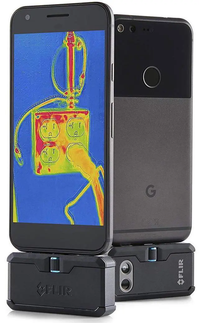 Alt view image 8 of 9 - Flir One Pro 435-0006-01 USB-C Thermal Professional Grade Action Camera, Black (New)