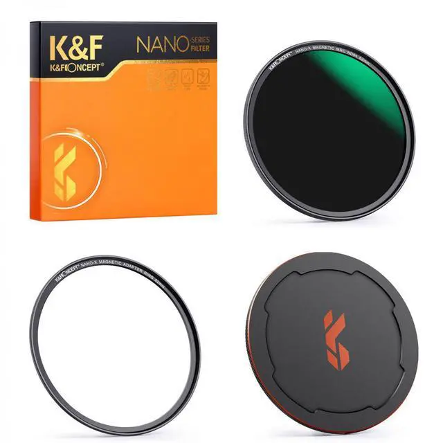 Main image of K&F Concept 82mm Nano-X Neutral Density ND64 1.8 6-Stop Magnetic Filter