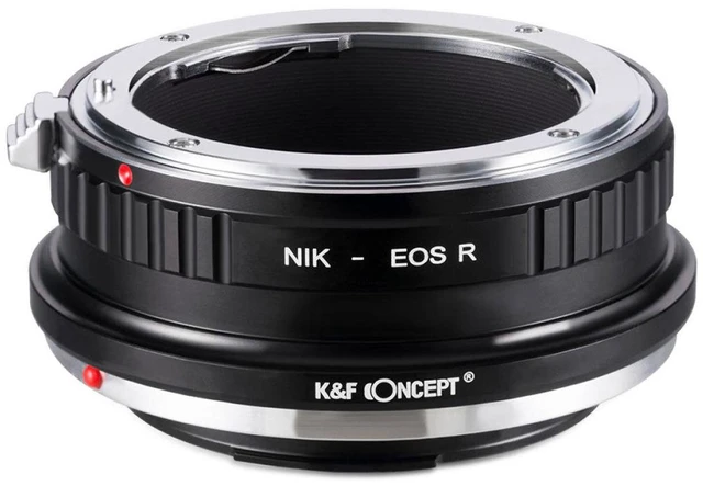 Main image of K&F Concept KF Concept Nikon F Lenses to Canon EOS R Lens Mount Adapter