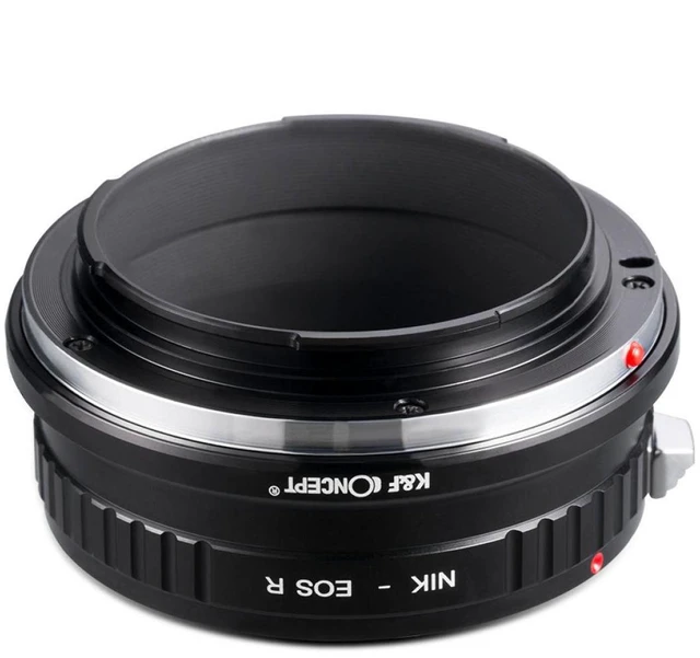 Alt view image 4 of 6 - K&F Concept KF Concept Nikon F Lenses to Canon EOS R Lens Mount Adapter