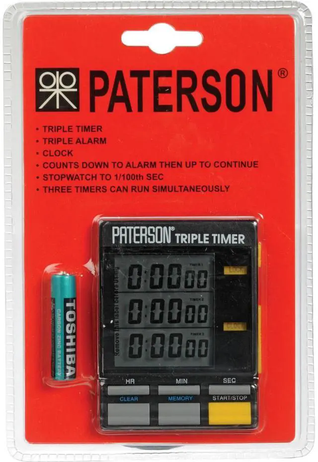 Alt view image 2 of 2 - Paterson Paterson Triple Timer