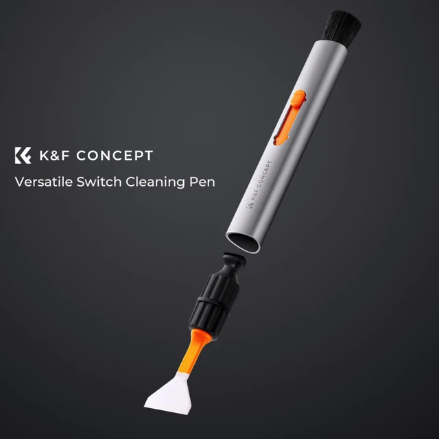 Alt view image 2 of 7 - K&F Concept Versatile Switch Cleaning Pen Kit with 6x Full-Frame Sensor Cleaning Swab