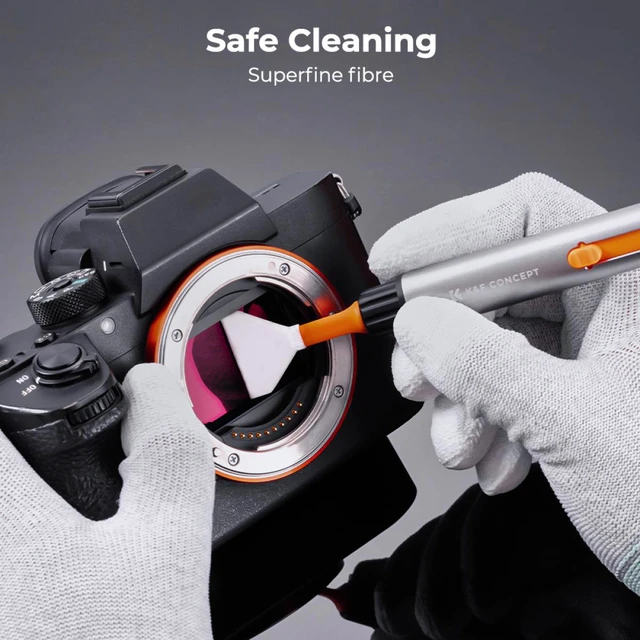 Alt view image 4 of 7 - K&F Concept Versatile Switch Cleaning Pen Kit with 6x Full-Frame Sensor Cleaning Swab
