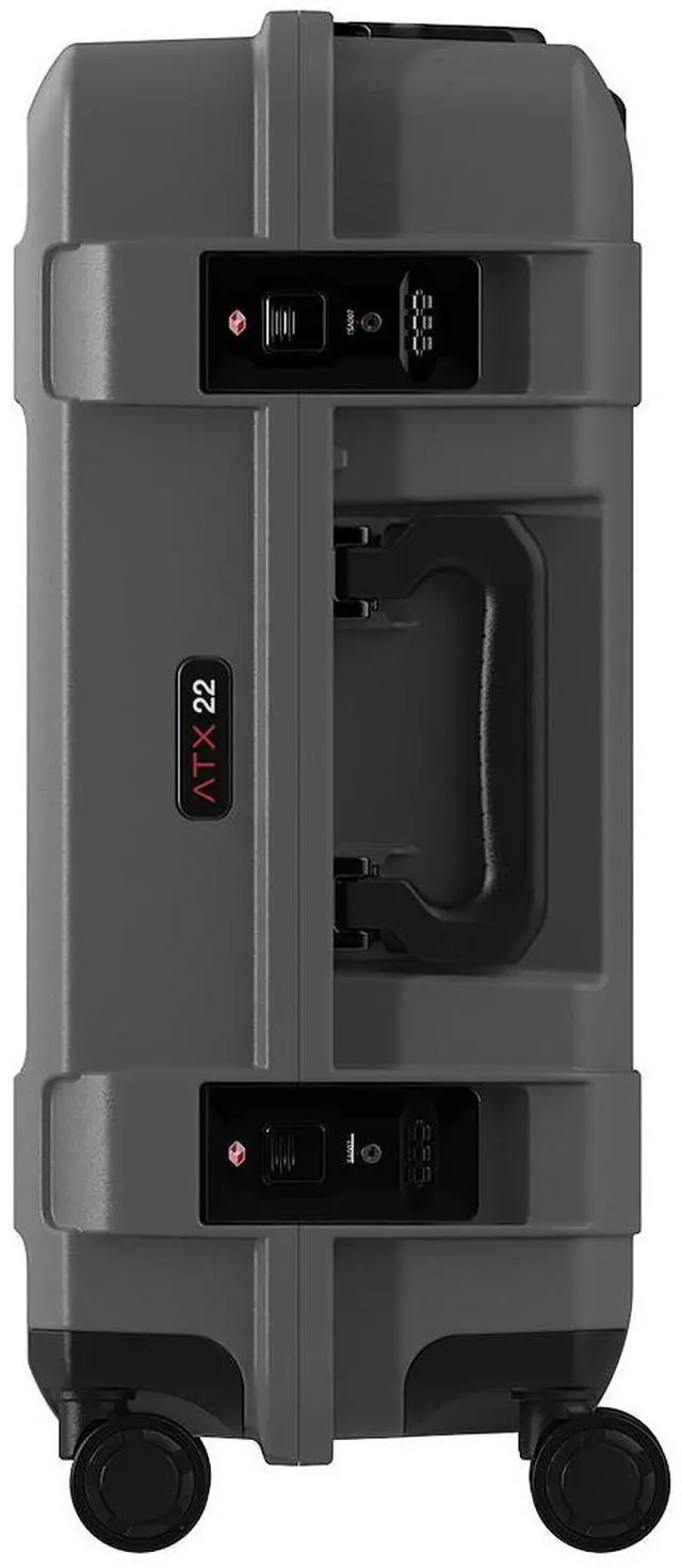 Alt view image 3 of 3 - Pelican Pelican ATX 22" Waterproof Wheeled Carry-On Hard Travel Case Charcoal
