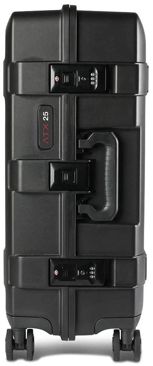 Alt view image 4 of 5 - Pelican Pelican ATX 25" Waterproof Wheeled Check-In Hard Travel Case, Medium Black