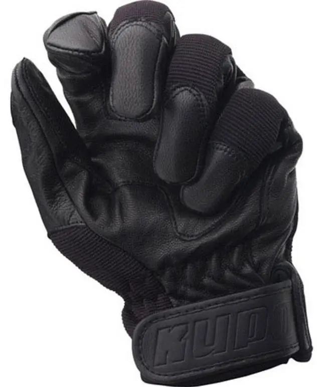 Alt view image 2 of 3 - Kupo Ku-Hand Goatskin Grip Gloves, XL, Black