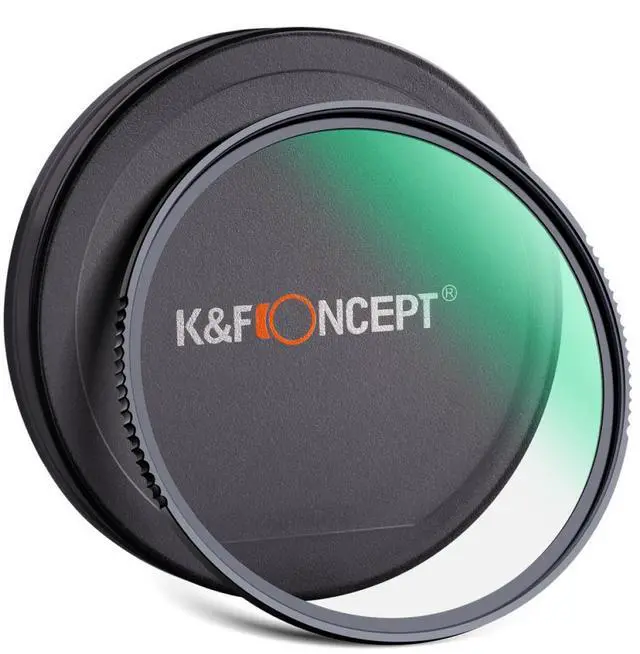 Alt view image 8 of 14 - K&F Concept 62mm MC UV Protection Filter Shockproof Tempered Optical Glass with 28 Multi-Layer Coatings HD/Waterproof/Scratch Resistant for Camera Lens (Nano-X Series)