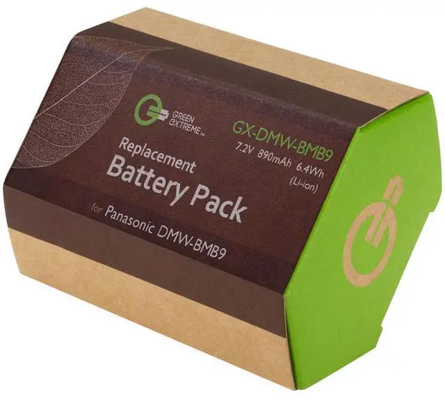 Alt view image 2 of 2 - Green Extreme DMW-BMB9 7.2V 890mAh Rechargeable Lithium-Ion Battery Pack