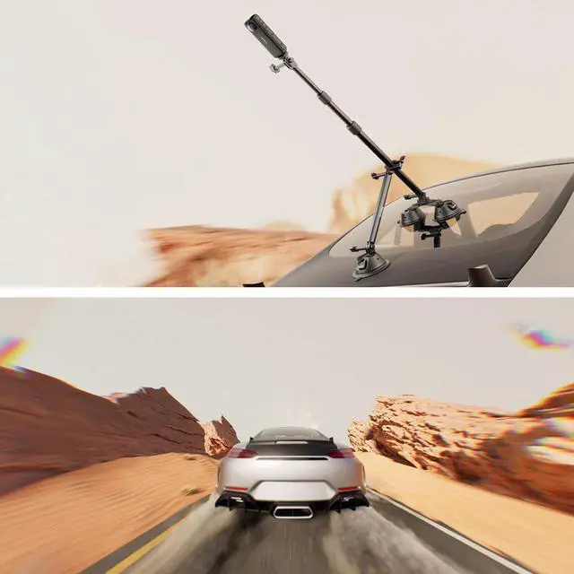 Alt view image 3 of 7 - SmallRig Camera Suction Cup Car Mount Kit for Panoramic Shooting