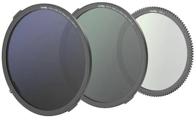 Main image of SmallRig CPL/VND Filter Kit for Select Matte Boxes