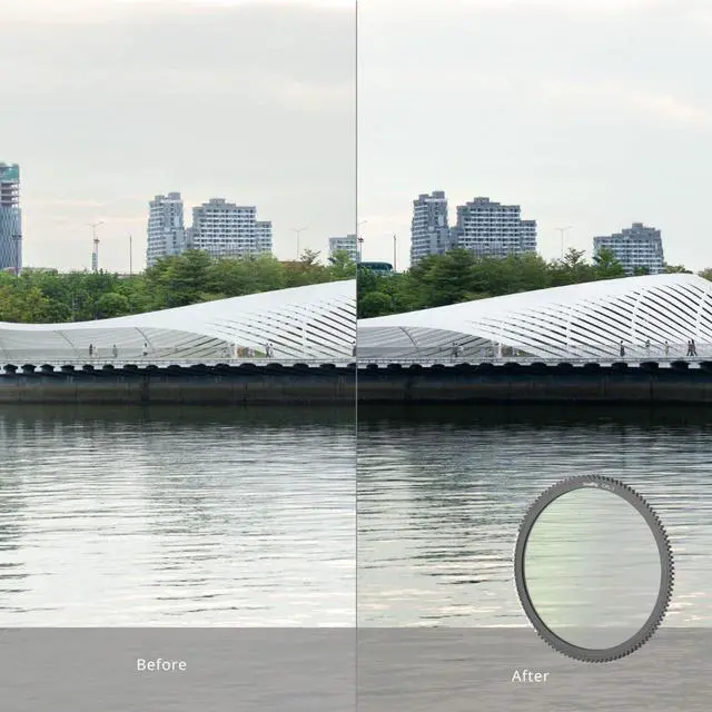Alt view image 5 of 7 - SmallRig CPL/VND Filter Kit for Select Matte Boxes