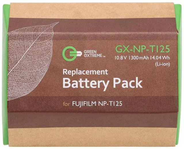 Alt view image 4 of 5 - Green Extreme NP-T125 10.8V 1300mAh 14Wh Lithium-Ion Battery Pack