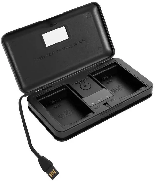 Main image of Green Extreme USB LCD Dual Charger Case for Sony NP-FZ100 Battery