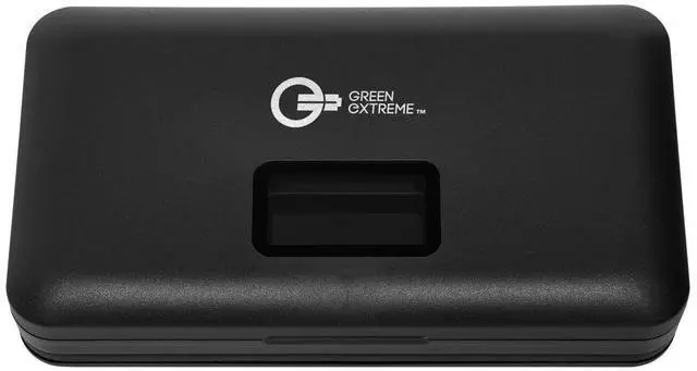 Alt view image 6 of 7 - Green Extreme USB LCD Dual Charger Case for Canon LP-E6/LP-E6NH Battery
