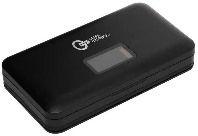 Alt view image 5 of 7 - Green Extreme USB LCD Dual Charger Case for Canon LP-E6/LP-E6NH Battery
