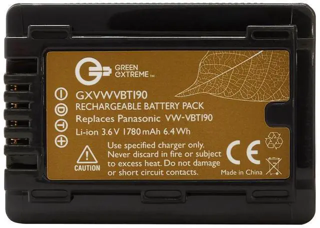 Alt view image 4 of 7 - Green Extreme VW-VBT190 Lithium-Ion Battery Pack (3.6V, 1780mAh)