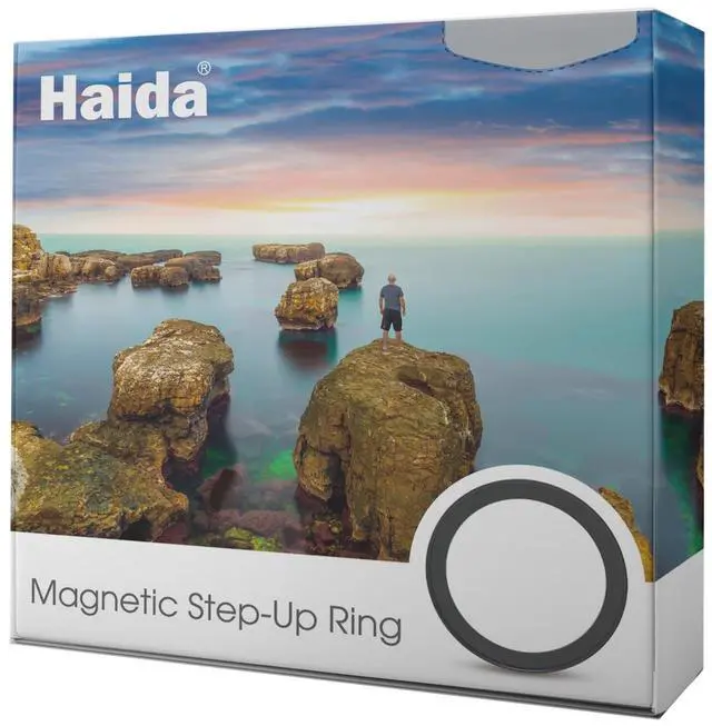 Alt view image 3 of 3 - Haida 62-72mm Magnetic Step-Up Adapter Ring