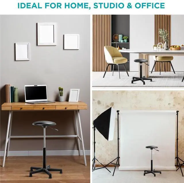 Alt view image 7 of 7 - Flashpoint Posing Stool (20-30") #FPX-PS-001