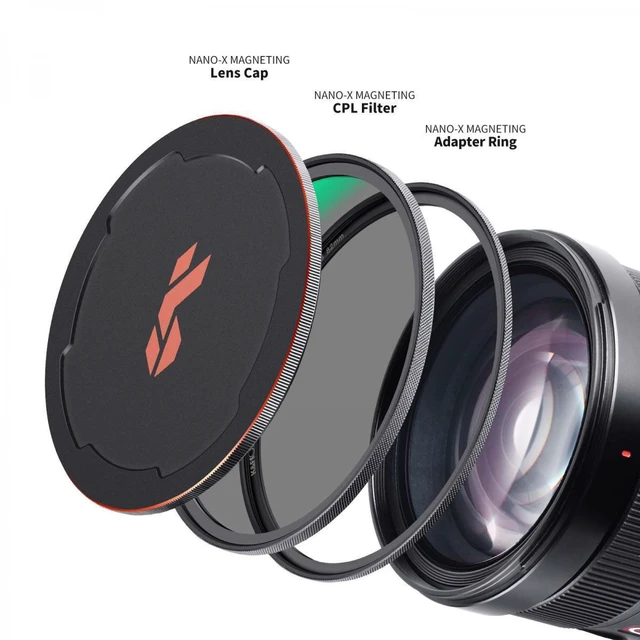 Alt view image 2 of 7 - K&F Concept KF Concept 67mm Nano-X CPL Magnetic Filter