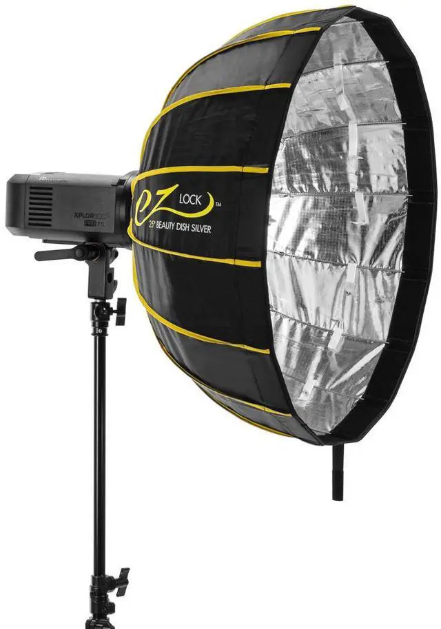 Alt view image 9 of 9 - Glow EZ Lock Collapsible Silver Beauty Dish (25") #EZ-BD-25S