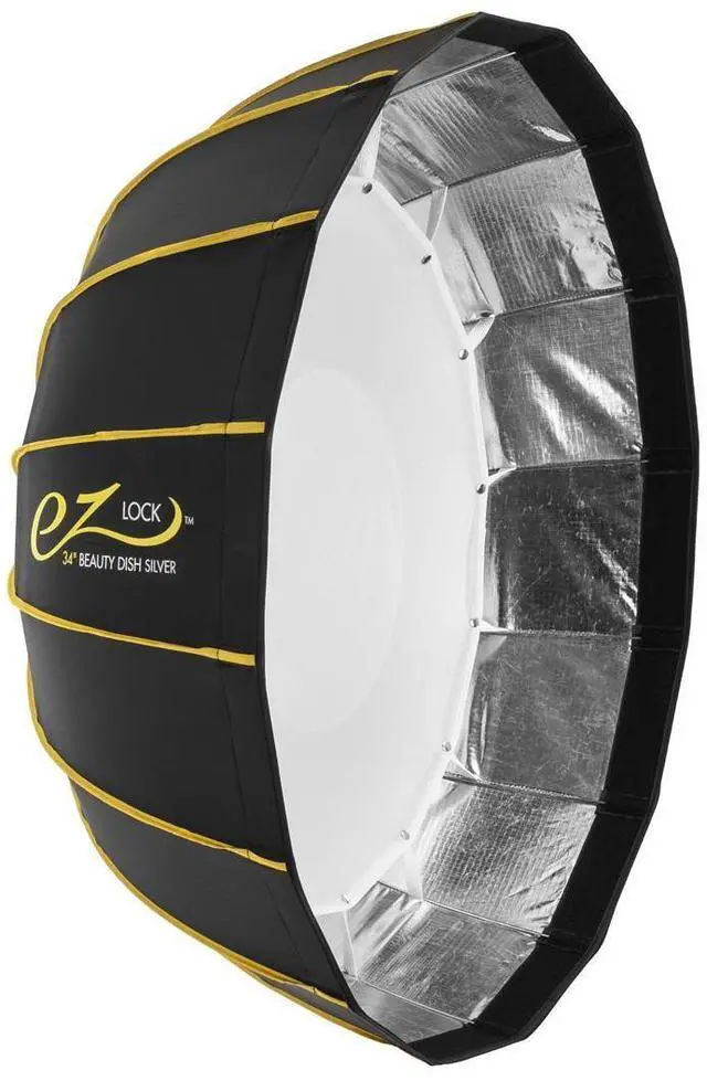 Alt view image 5 of 9 - Glow EZ Lock Collapsible Silver Beauty Dish (34") #EZ-BD-34S