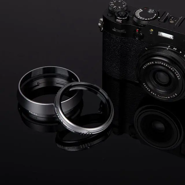 Alt view image 4 of 5 - Haida NanoPro Clear Filter for Fujifilm X100 Series Cameras, Black