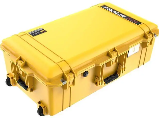 Main image of Pelican 1615 Air Wheeled Check-In Case with Pick-N-Pluck Foam, Yellow