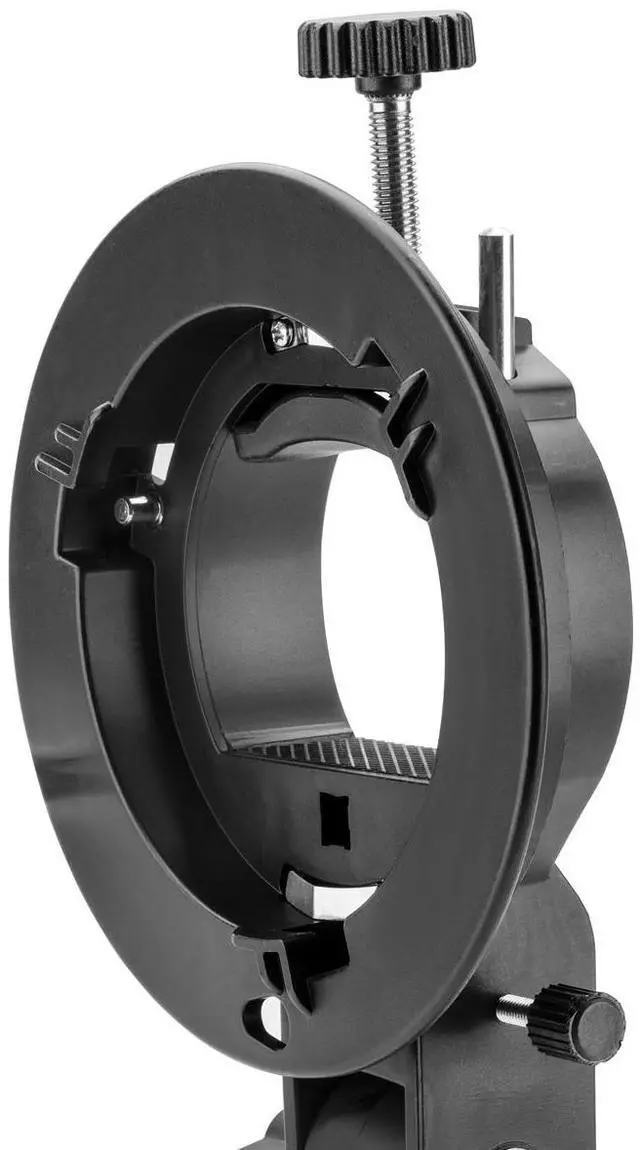 Alt view image 7 of 7 - Glow Handheld Grip S-Type Bracket Bowens Mount Holder for Speedlite Flash Softbox