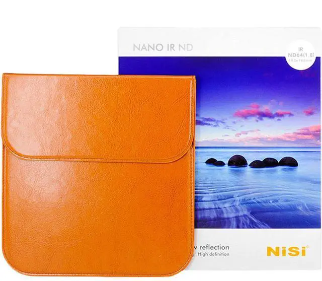 Alt view image 2 of 2 - NiSi 180x180mm Nano IR ND64 1.8 6 Stop Neutral Density Glass Filter
