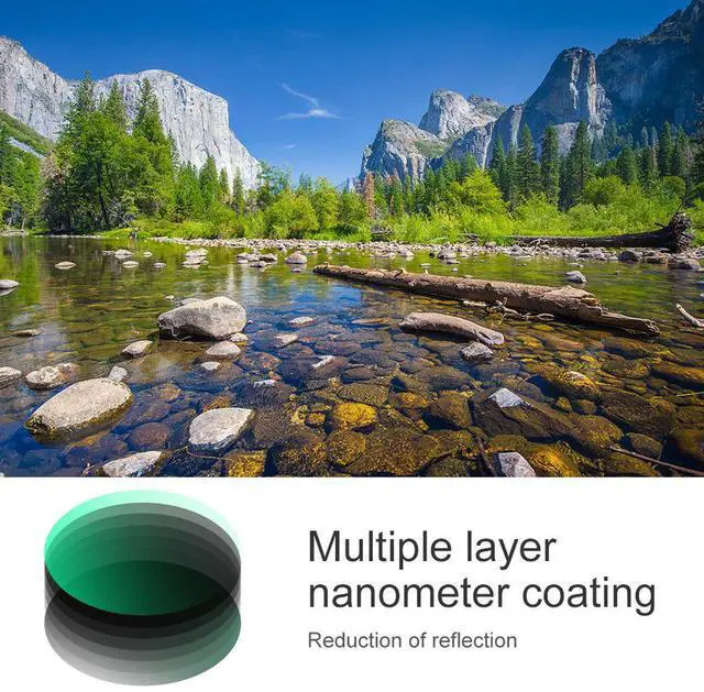 Alt view image 13 of 14 - K&F Concept 43MM Circular Polarizer Filter HD Optical Glass Lens Filter Ultra-Slim 28 Layer Super Slim Multi-Coated Circular Polarizing Filters CPL Lens Filter (Nano-X Series B270)