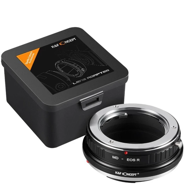 Alt view image 2 of 6 - K&F Concept KF Concept Minolta MD Lenses to Canon EOS R Lens Mount Adapter