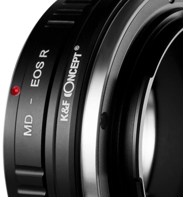 Alt view image 6 of 6 - K&F Concept KF Concept Minolta MD Lenses to Canon EOS R Lens Mount Adapter