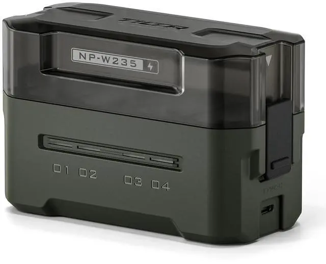 Main image of Tilta 4-Channel Portable Charging Station for NP-W235 Battery, Green